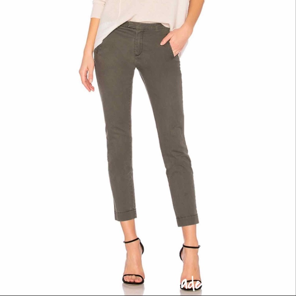 ATM faded sage slim pants
